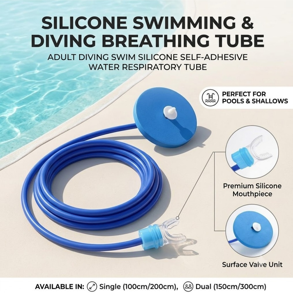 Tubo Respiratorio in Silicone  - Snorkel Dry Top recensione e prezzo